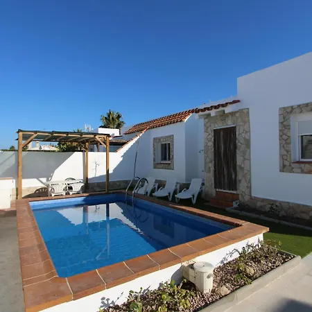 Casa Familiar Cerca Del Mar Con Piscina Privada, Wifi, Aire Acondicionado, Admiten Mascotas - Es-184-47 Holiday home Riumar