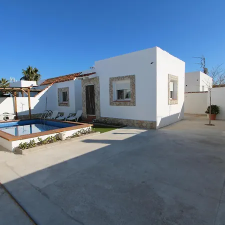 Casa Familiar Cerca Del Mar Con Piscina Privada, Wifi, Aire Acondicionado, Admiten Mascotas - Es-184-47